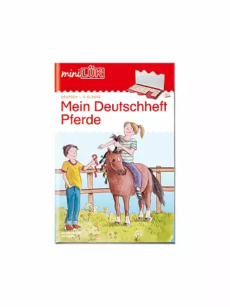 LÜK | miniLÜK - Mein Deutschheft Pferde 4.Klasse | 